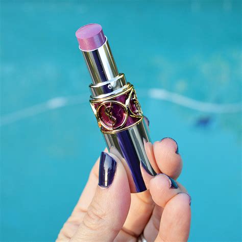 smalto ysl plum|Yves Saint Laurent Volupte Sheer Candy in Prune Frappee review.